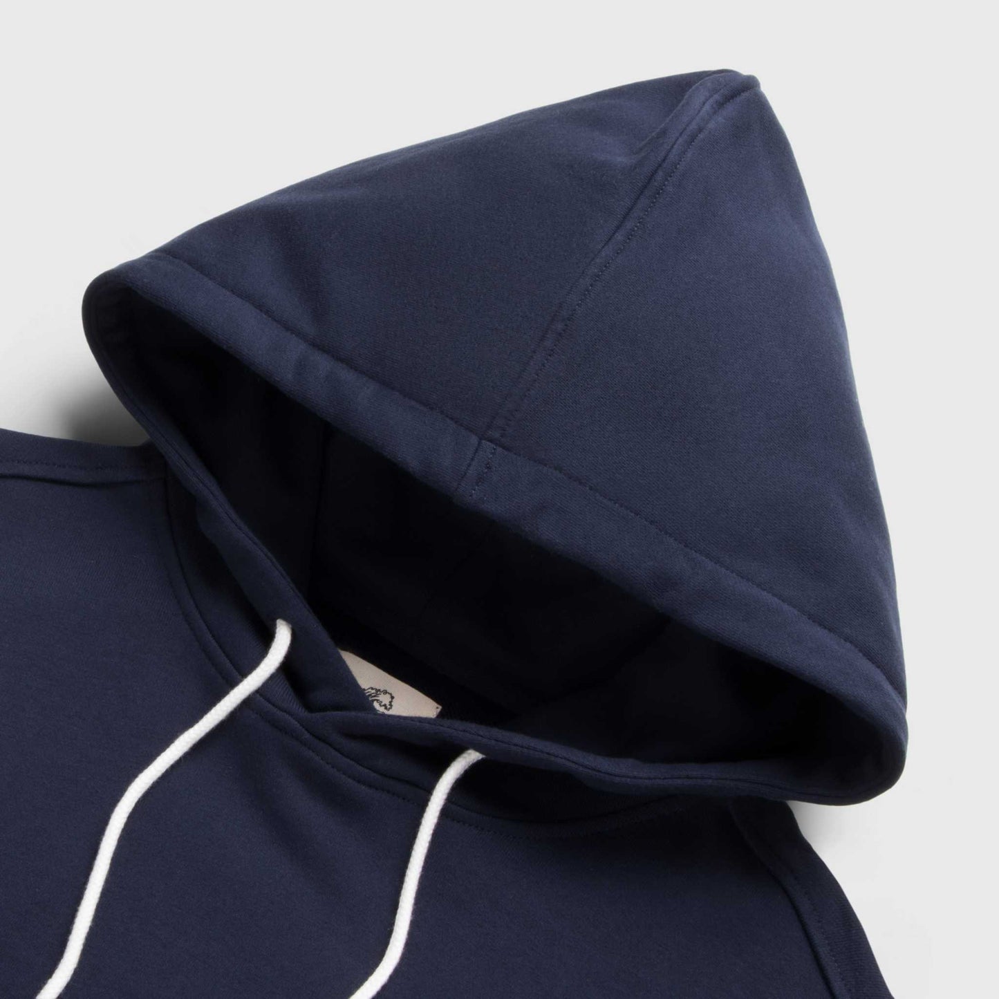 Marine French Terry Hoodie - Navy Blazer