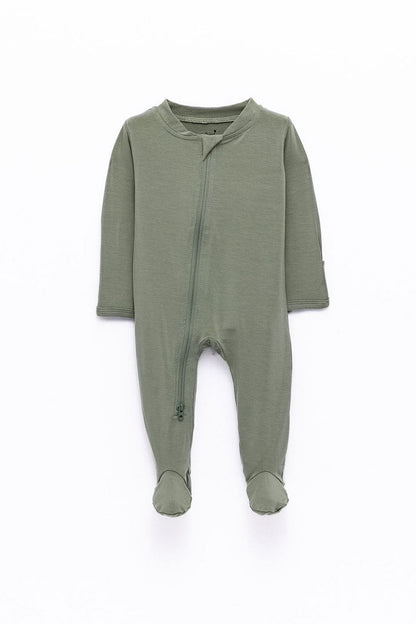 Acadian CloudBlend Footed Pajamas by WildBird