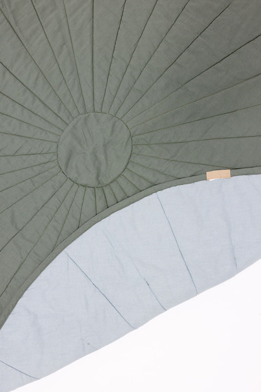 Acadian/Dove - Linen Quilted Playmat