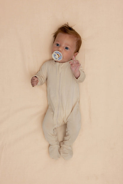 Sparrow CloudBlend Footed Pajamas by WildBird, view 3