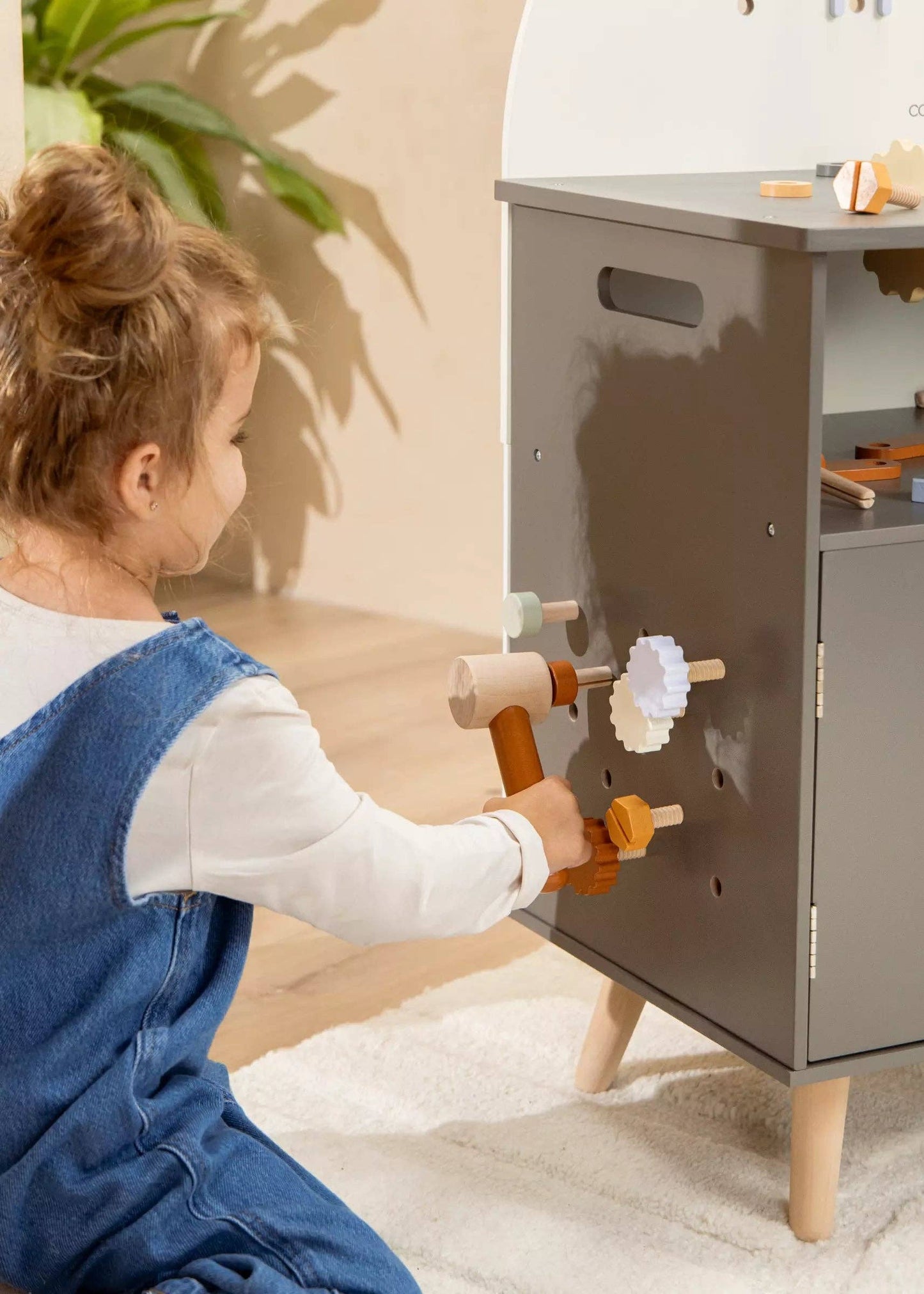 Wooden Workbench Playset