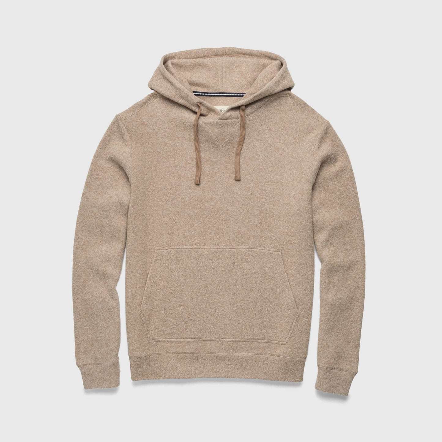 Justin Cashmist Fleece Hoodie - Camel Heather