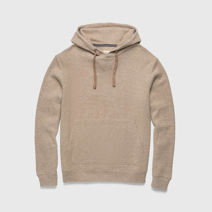 Justin Cashmist Fleece Hoodie - Camel Heather
