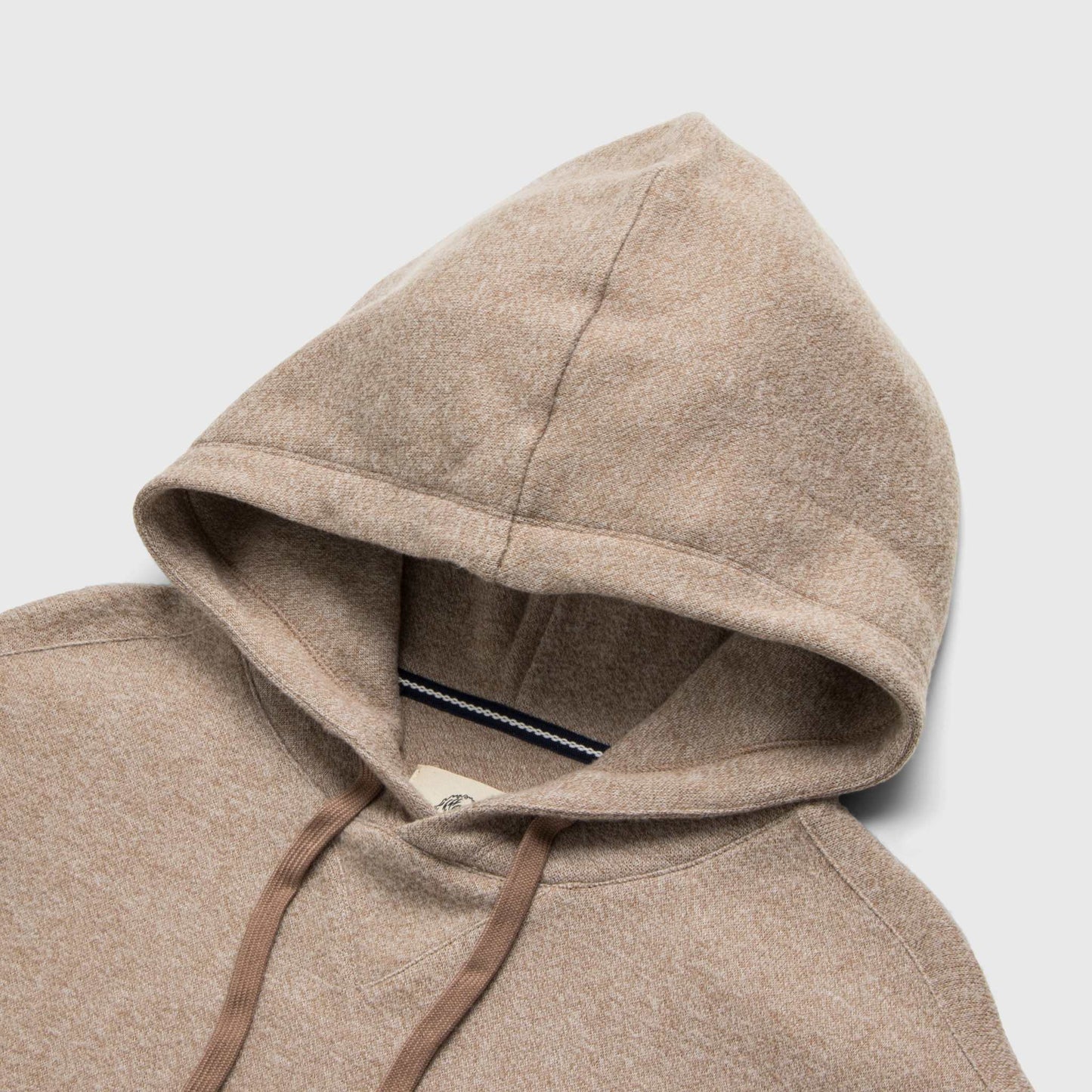 Justin Cashmist Fleece Hoodie - Camel Heather