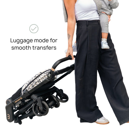 Orbit Baby M+ Compact Stroller with 360 Rotating Seat