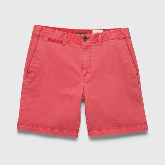 Andrew 7.5" Stretch Twill Short - Mineral Red
