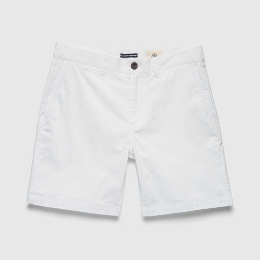 Andrew 7.5" Stretch Twill Short - Brilliant White