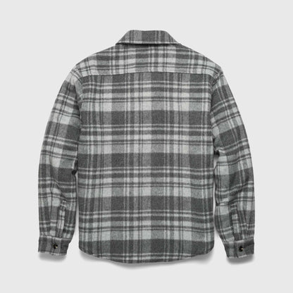 Skip Sherpa Shirt Jacket - Grey Combo