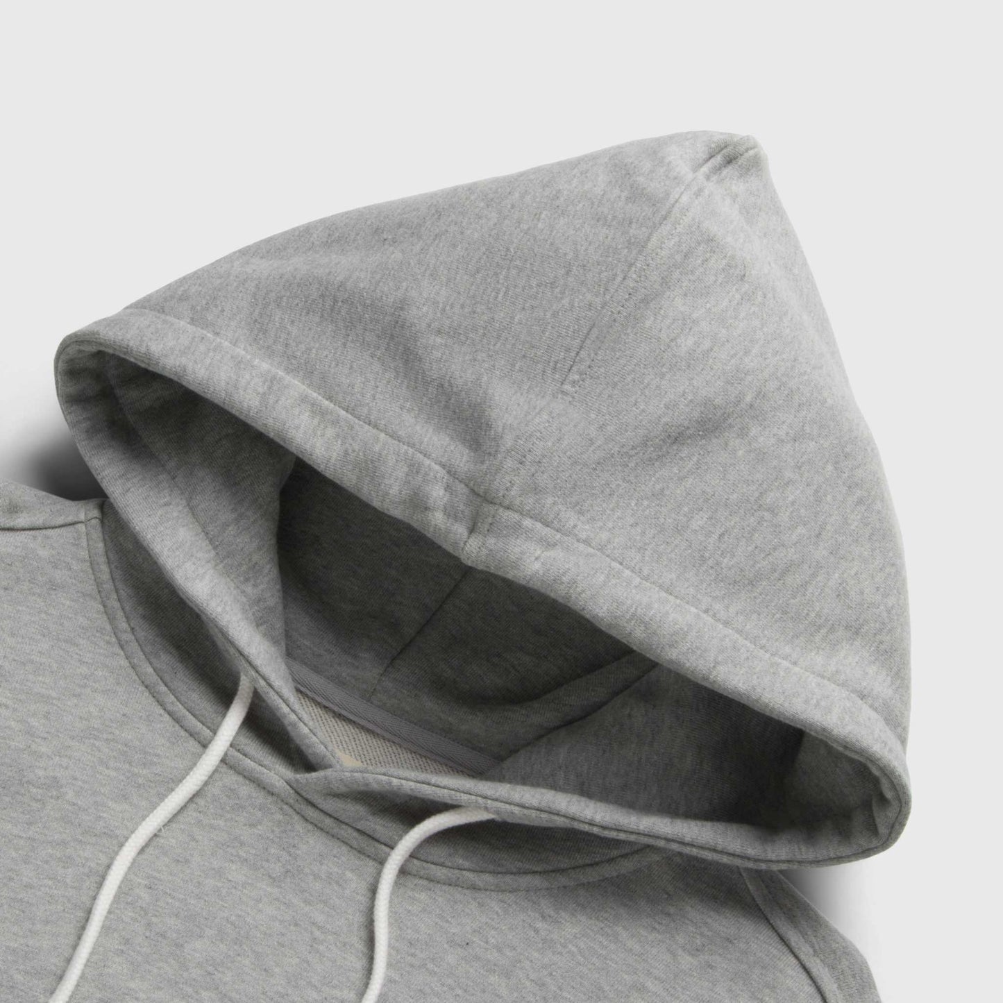 Marine French Terry Hoodie - Heather Grey