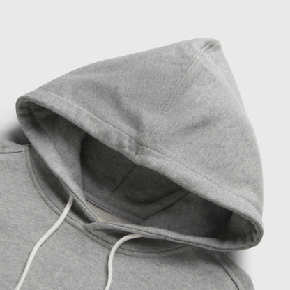 Marine French Terry Hoodie - Heather Grey