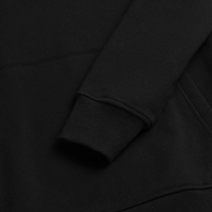 Marine French Terry Hoodie - Black