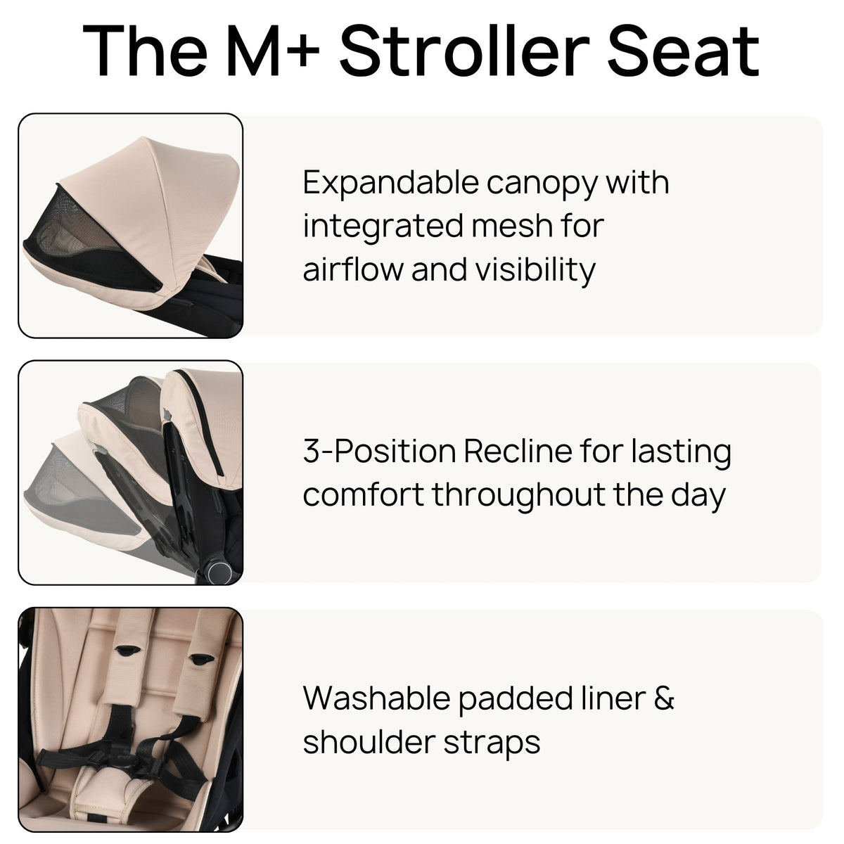Orbit Baby M+ Stroll and Ride Compact Travel System