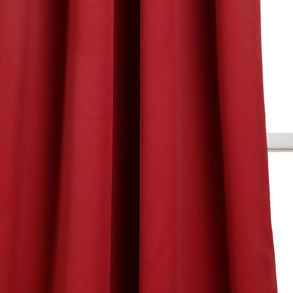 Insulated Grommet Blackout Window Curtain Panel Set