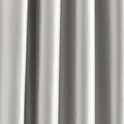 Faux Silk 100% Blackout Window Curtain Panel