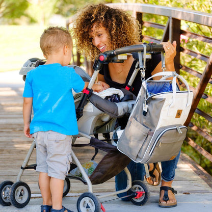 The Lizzie - Premium Canvas Diaper Backpack