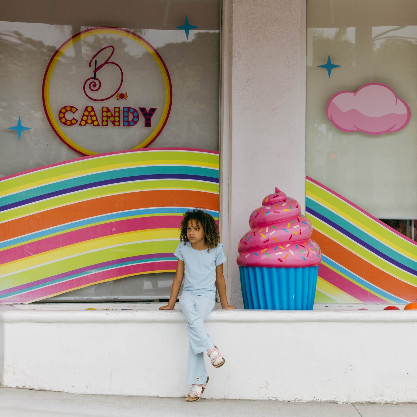 Short Sleeve Tee - Neon Blue
