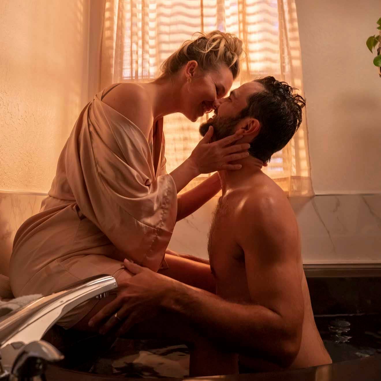 Sexy Couples Game box with 30 scratch-off date night challenges for couples.