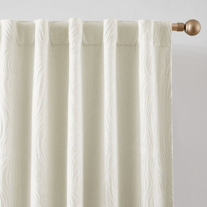 Capstone Whisper Blackout Window Curtain Panels Pair