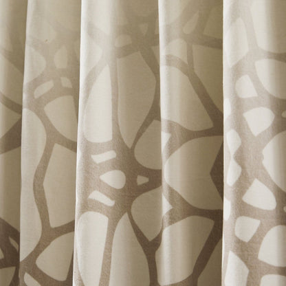 Ethereal Tangle Velvet Blackout Window Curtain Panels