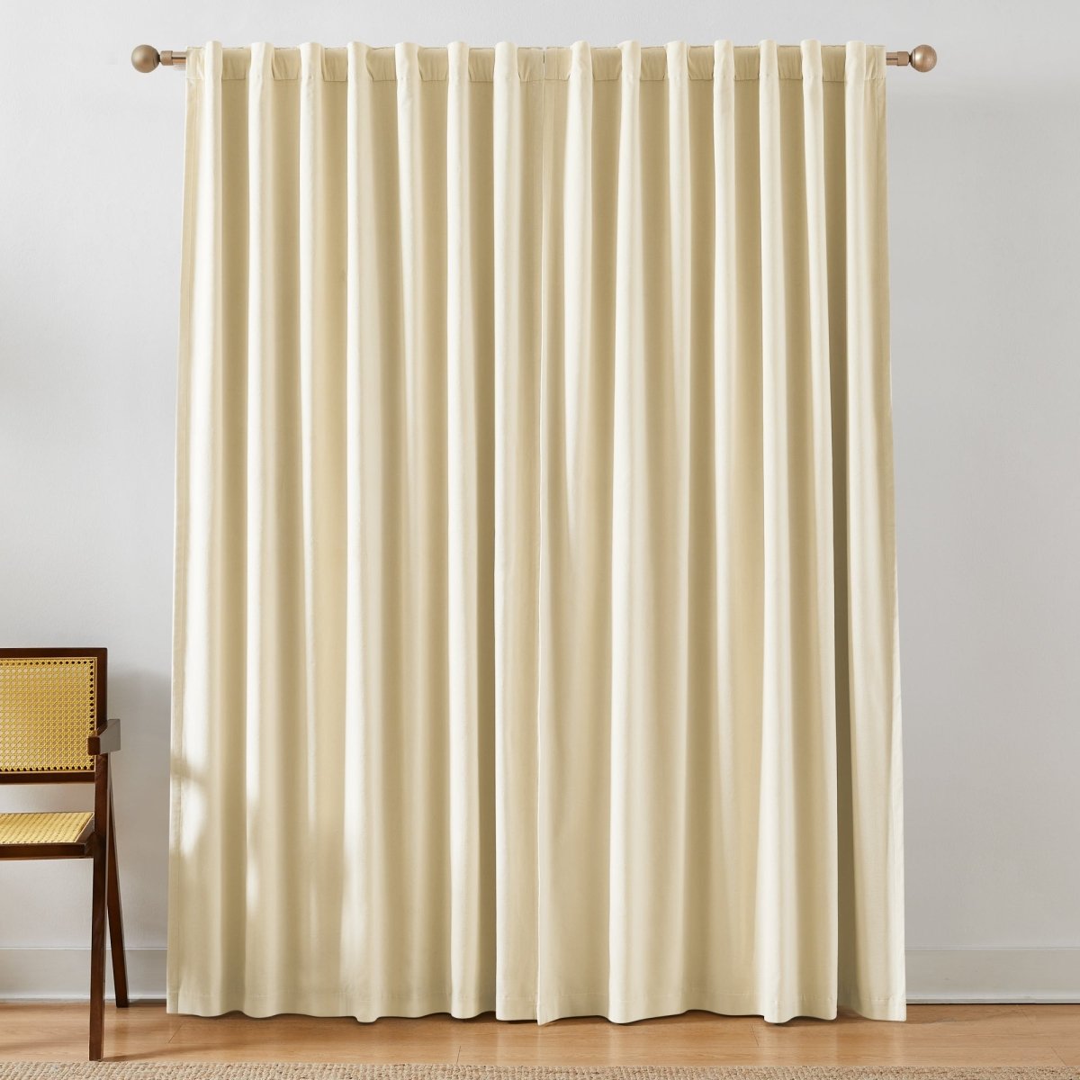 Terran Velvet Blackout Window Curtain Panels