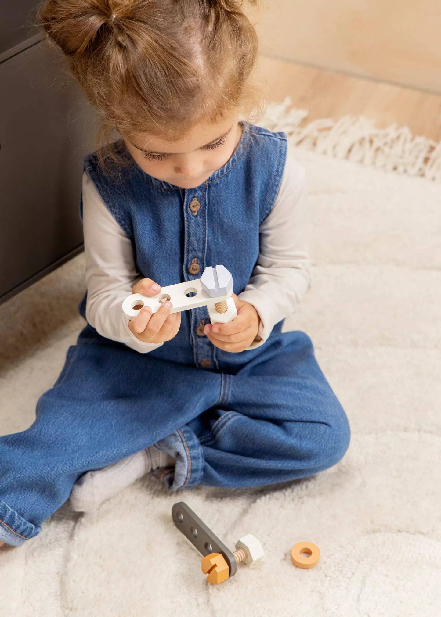 Wooden Workbench Playset