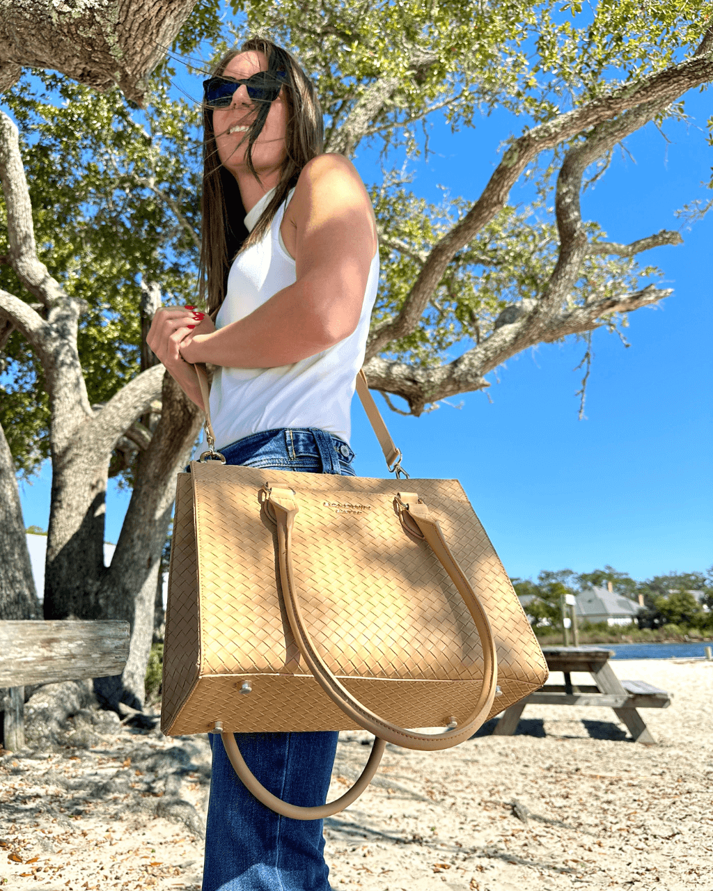 The Montrose Diaper Bag Tote - Dune
