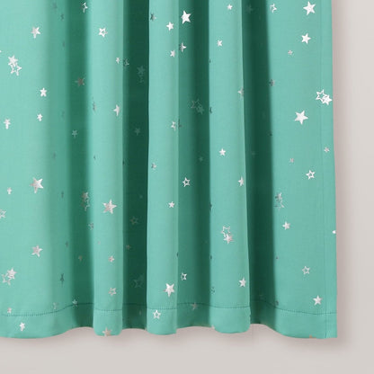 Star Blackout Window Curtain Set