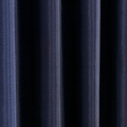 Faux Silk 100% Blackout Window Curtain Panel