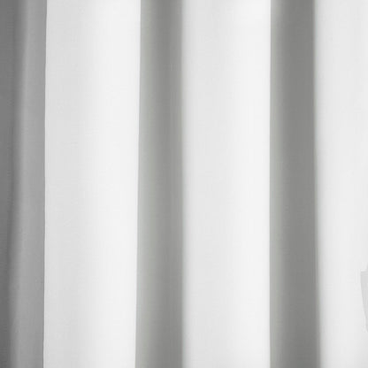 Block Border Blackout Window Curtain Panel