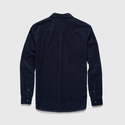Brian Corduroy Shirt - Navy Blazer
