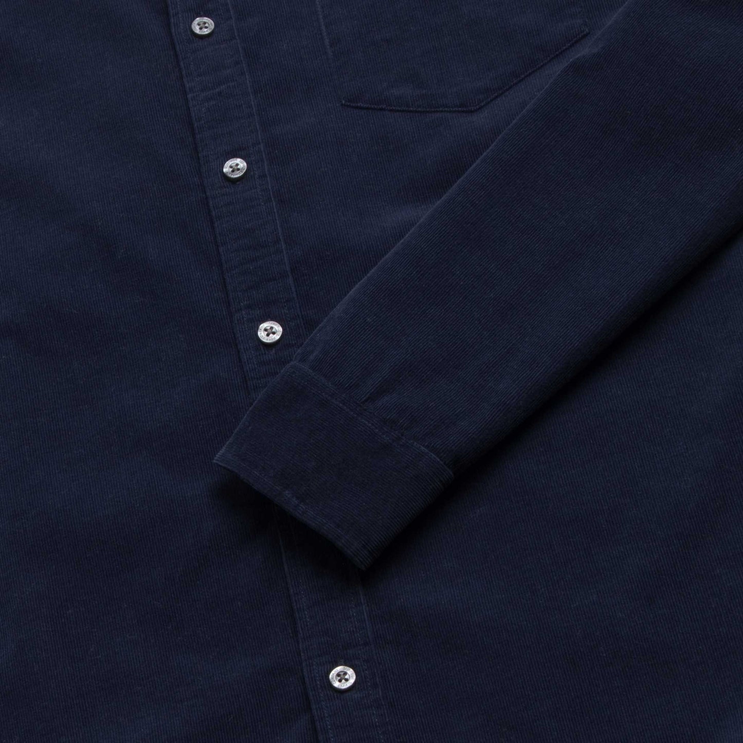 Brian Corduroy Shirt - Navy Blazer
