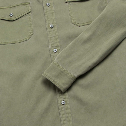 Jeb Tencel Shirt - Lichen Green
