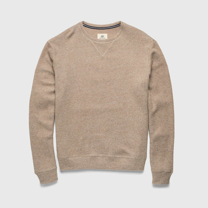 Butch Cashmist Crewneck - Camel Heather