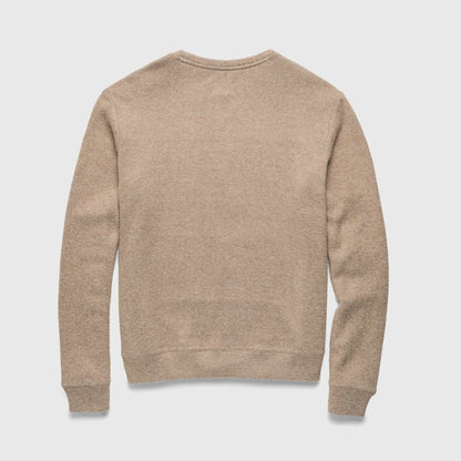 Butch Cashmist Crewneck - Camel Heather