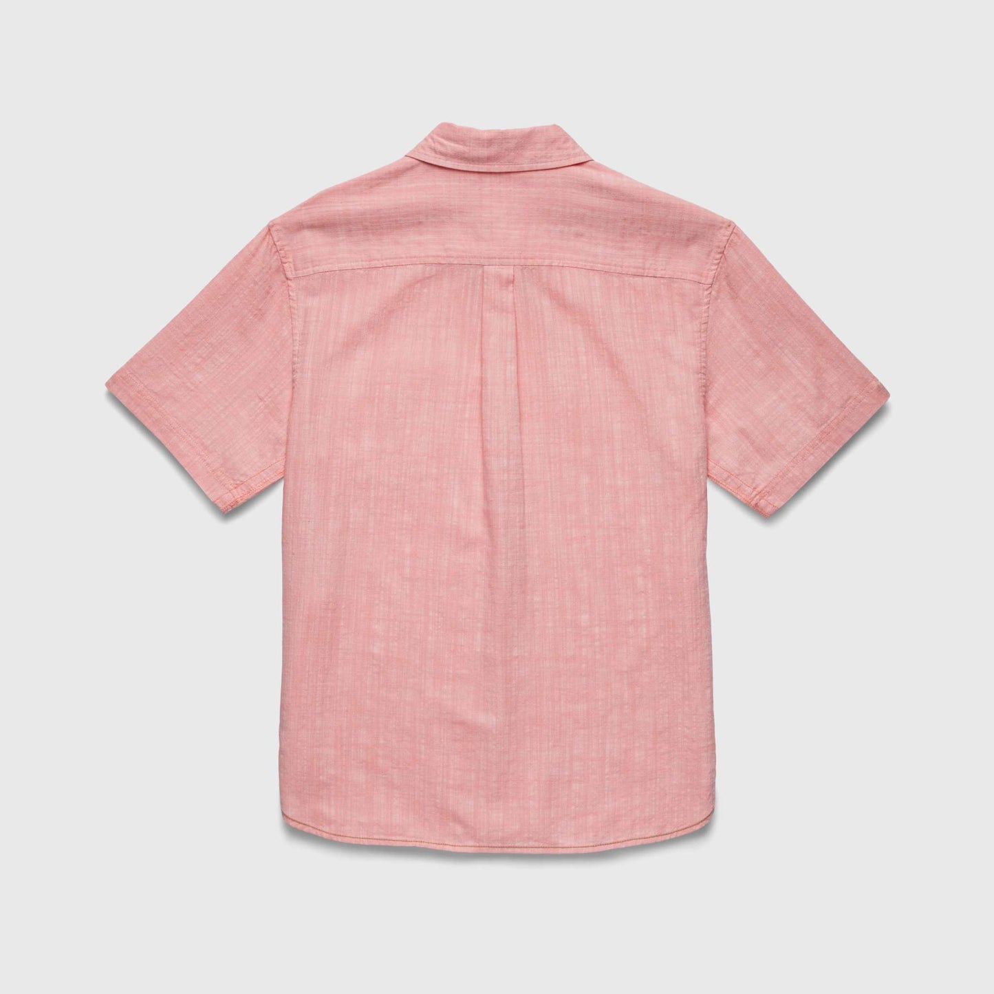 Joey Slub Island Shirt - Lobster Bisque