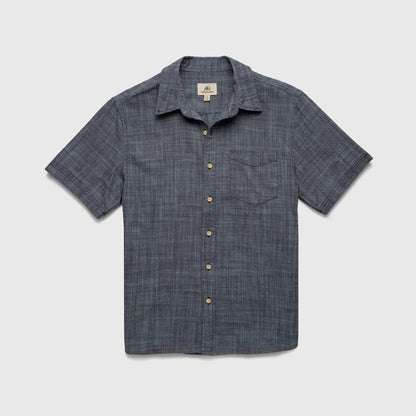 Joey Slub Island Shirt - Navy Blazer