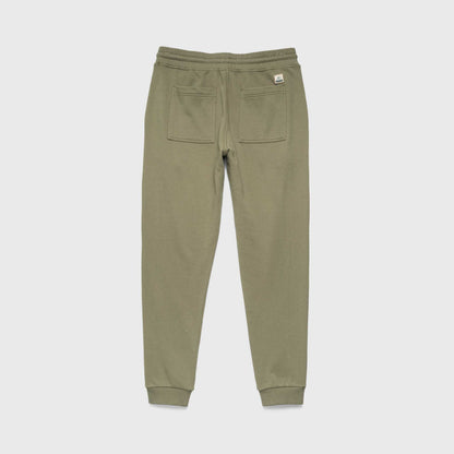 Dune Drawstring Terry Jogger - Lichen Green