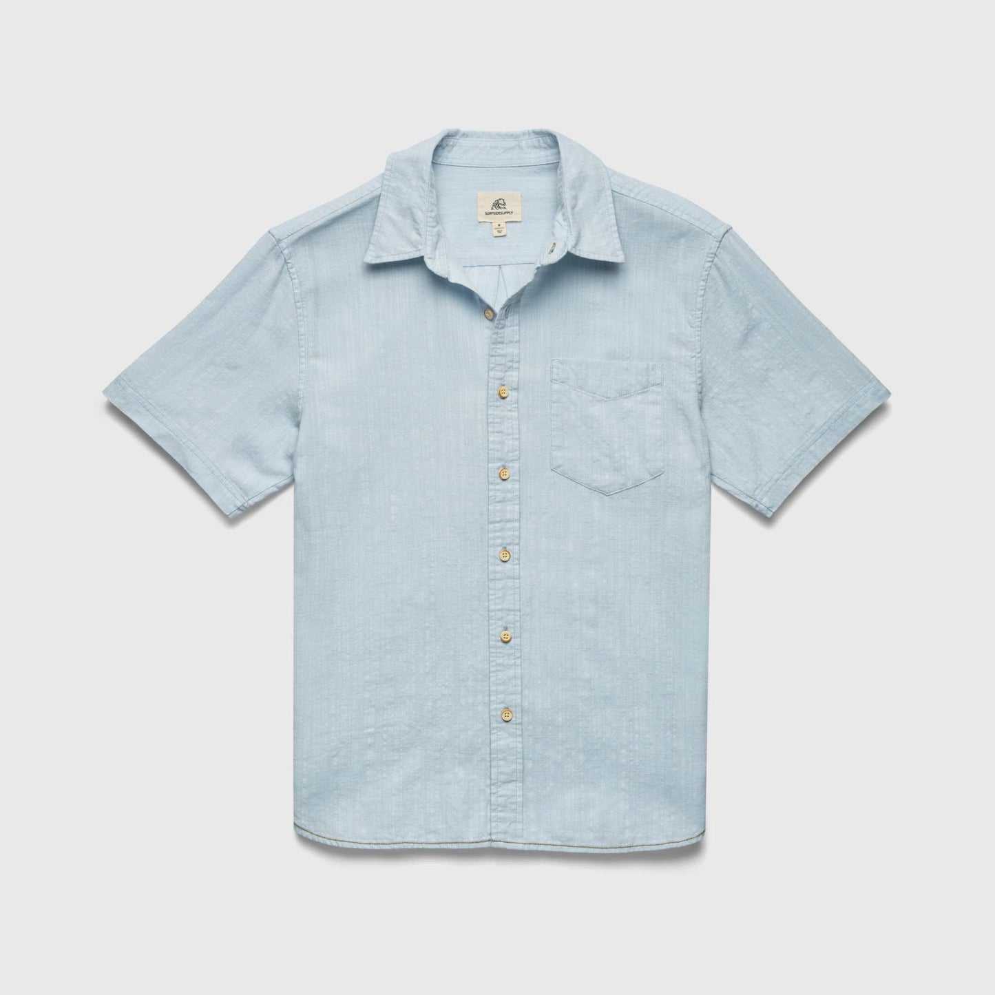 Joey Slub Island Shirt - Dream Blue