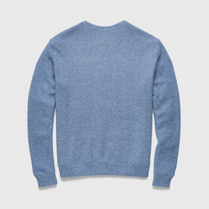 Butch Cashmist Crewneck - Blue Heather