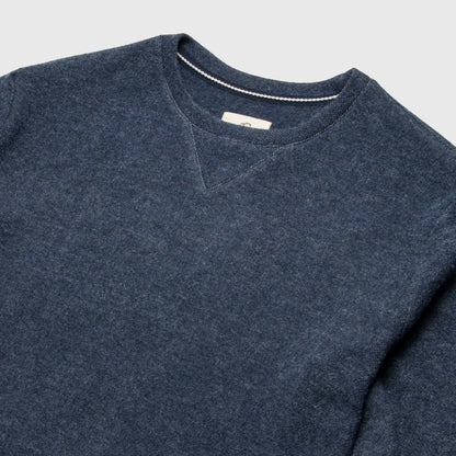 Butch Cashmist Crewneck - Navy Heather