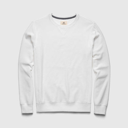 Butch Terry Crewneck - Brilliant White