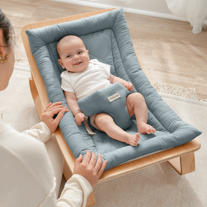 Baby Rocker for Ages 0-24 Months in Pacific Blue