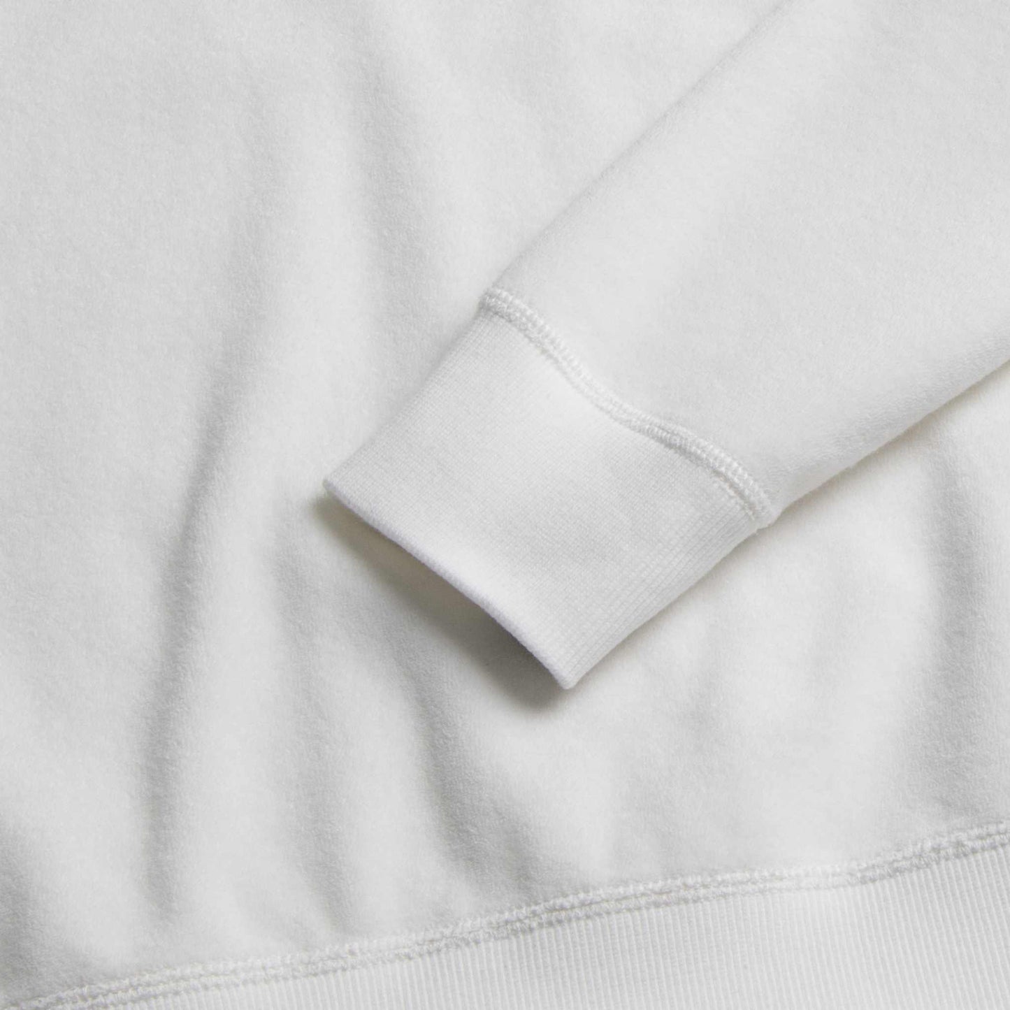 Butch Terry Crewneck - Brilliant White