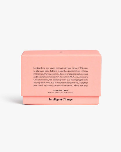 Get Closer Conversation Game: Couples - Couples