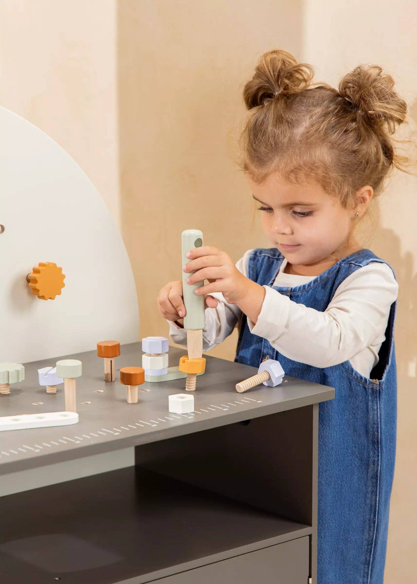 Wooden Workbench Playset