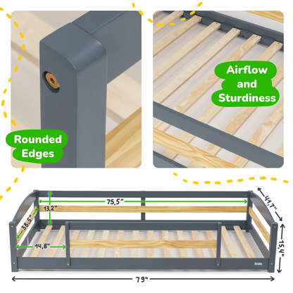 Floor Bed - Twin Size