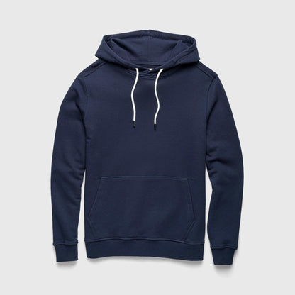 Marine French Terry Hoodie - Navy Blazer