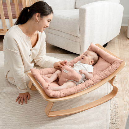 Baby Rocker for Ages 0-24 Months in Blush