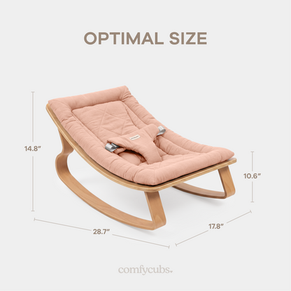Baby Rocker for Ages 0-24 Months in Blush