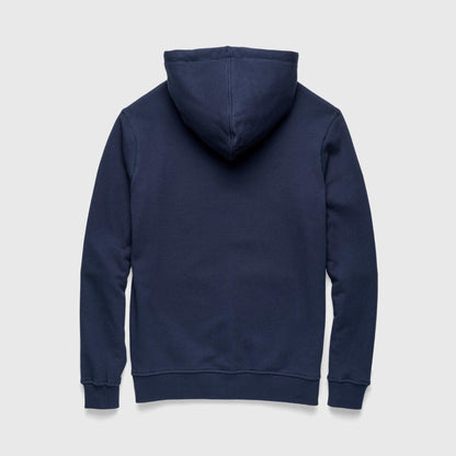 Marine French Terry Hoodie - Navy Blazer